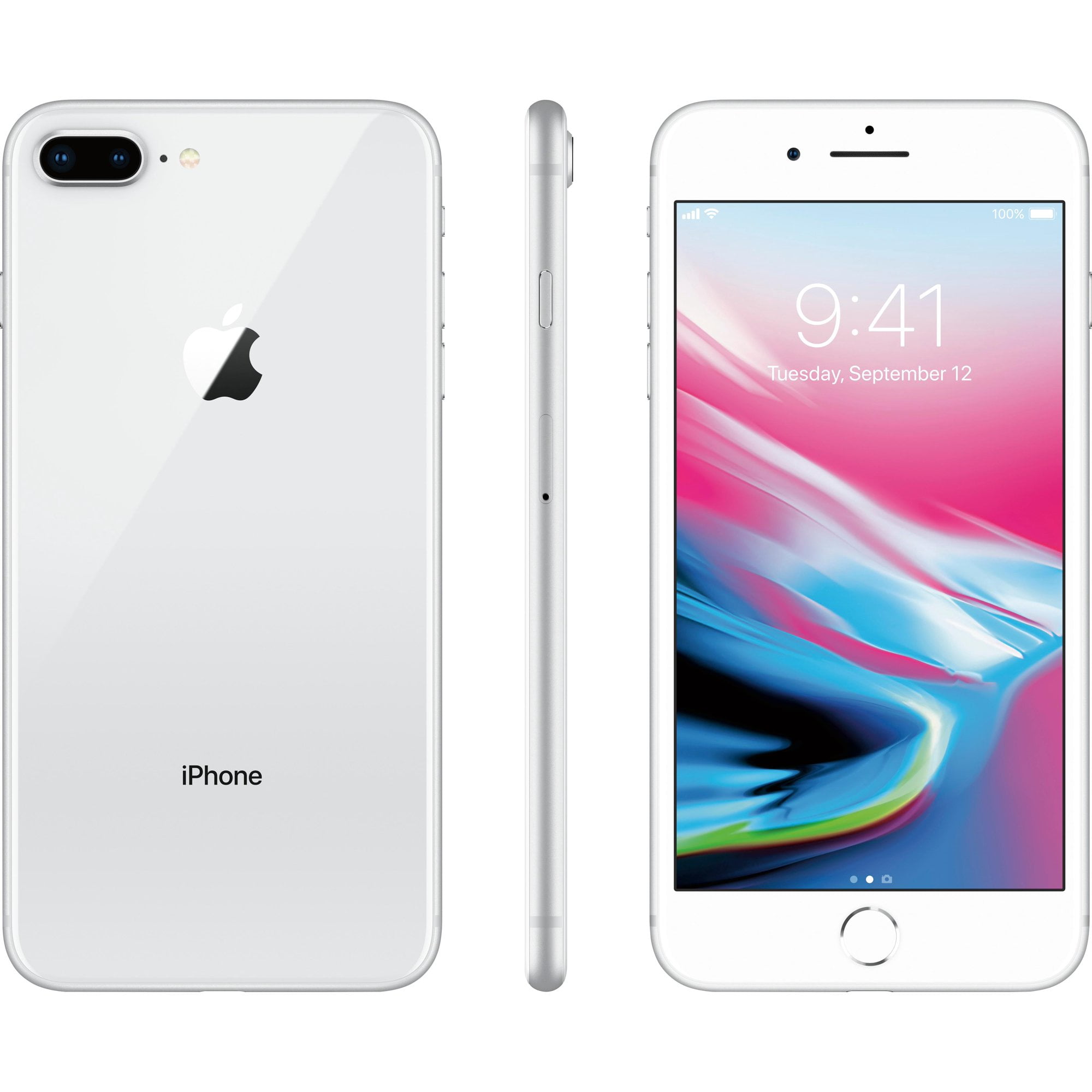 Pre-Owned Apple iPhone 8 Plus 256GB Verizon Locked Silver (NO