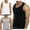 Black/Gray, variant on 3-12 Packs Mens 100% Cotton Tank Top A-Shirt Undershirt Ribbed Black White (S, BLKGRY, 3 Pack)