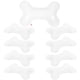 thumbnail image 2 of 10pcs mascotas con forma de huesos con forma de hueso de la masa de cumpleaños de la mascota globos decorativos, 2 of 6