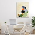 thumbnail image 3 of Stupell Industries Contemporary Cluster of Minimal Pebbles Canvas Art, 24 x 30, by Ruth Fromstein, 3 of 8