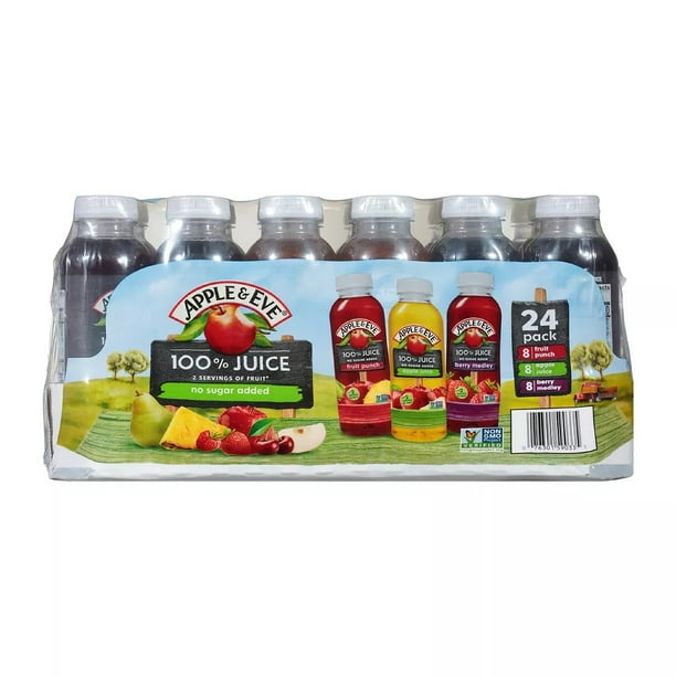 Apple & Eve 100 Fruit Juice Variety Pack, 24 pk./10 oz.