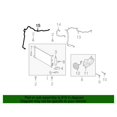 thumbnail image 2 of Genuine Nissan Versa AC Pipe Line Front Cooler High (2007-2012) OE 92440EL000, 2 of 10