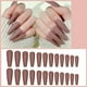 thumbnail image 5 of Uñas postizas de cobertura completa para mujeres y niñas (3 cajas, 24 piezas cada una) 1089, 5 of 6