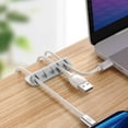 thumbnail image 5 of Paquete de 5 Cables de Silicona Sujetacables Adhesivo Fijo TUNC Blanco Sencillez, 5 of 5