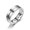 No Drill HERKING, variant on His And Hers Crowned Rings Stainless Steel Couple Wedding Bands Platinum Inlaid Gem European American Matching