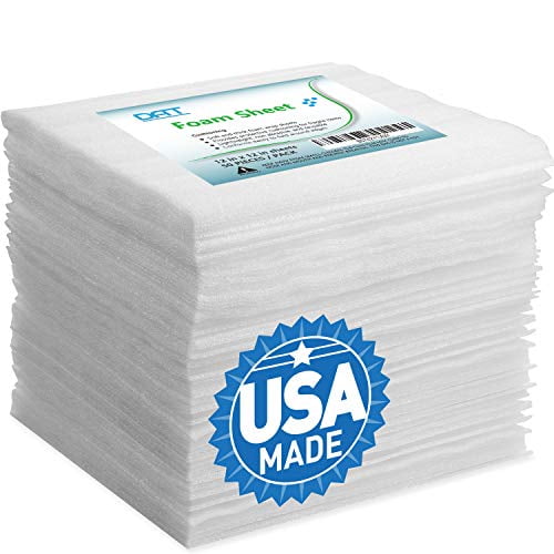 Foam Wraps, DAT 12" x 12" Foam Wrap Sheets Cushioning for Moving