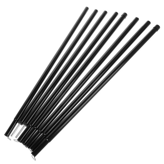 CIMAXIC Outdoor Tent Poles 1 Set Iron for Stable Shelter 11.8X0.71X0.71in