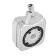 thumbnail image 1 of Conjunto de enfriador de aceite del motor, adaptador de filtro de aceite para VW Golf L4 1999-2001 No.078117021A tono plateado, 1 of 7