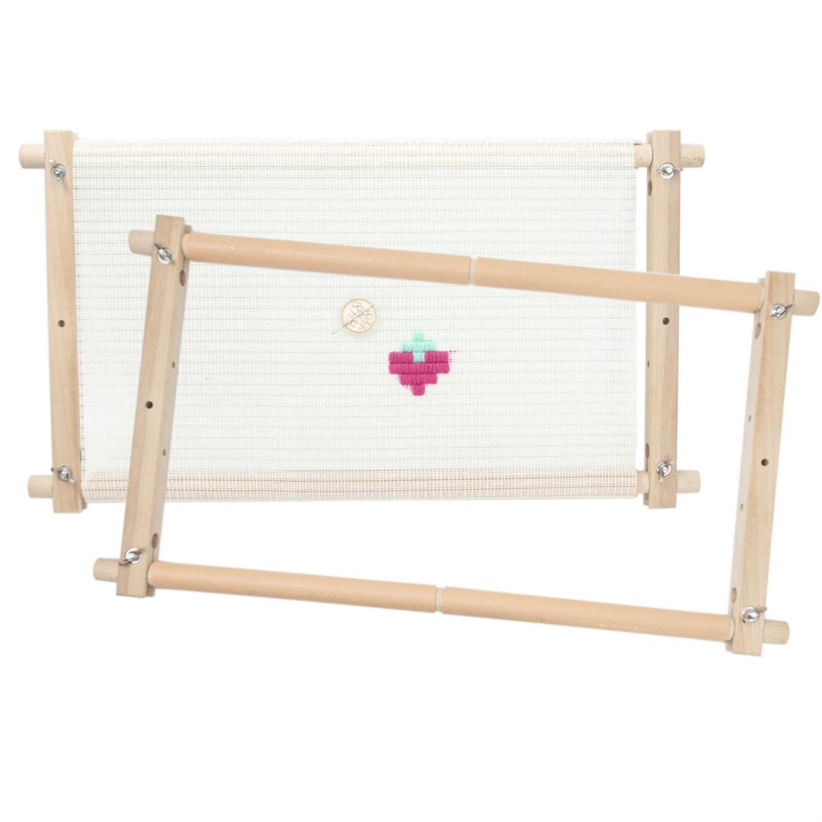 Multifunction Sewing Gadgets Hand Embroidery Hoops DIY Durable Cross Stitch Display Portable Embroidery Tapestry Scroll Holder for Sewing
