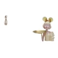 thumbnail image 1 of Escultura De Estatua De Chica Besándose Con Bandeja Para Guardar Llaves, Colección De Arte Moderno, Regalo De Aniversario, Adorno De Mesa Para Estantería, Figura De Resina Creativa Y, 1 of 8