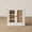 White, variant on CHIC HOUSE Storage Cabinet with Acrylic Doors & Shelves, Modular Fluted Sideboard Buffet Cabinets, Small Coffee Bar Kitchen Pantry, Modern Media Console Cabinet for Living Room, Bedroom, White
