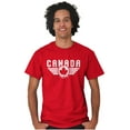 thumbnail image 5 of Canada Aviator Badge Retro Cool Men's Graphic T Shirt Tees Brisco Brands X, 5 of 6
