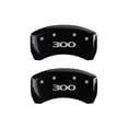 thumbnail image 4 of MGP 4 Caliper Covers Engraved Front & Rear 300 Black finish silver ch Fits select: 2005-2006 CHRYSLER 300C TOURING, 2007 CHRYSLER 300 TOURING, 4 of 6