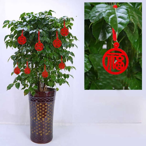 Conjunto De Decoración Para Año Nuevo Decoración Con Nudos Chinos Para El Festival De Primavera Fortuna Año Nuevo Restaurante Familiar Coche Familiar Árbol Decoración Para El Festival De Primavera