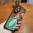 thumbnail image 3 of Funda mate para Redmi A1 K50 K40 GAMING K30 K20 10X 10C 10 9C 9T 9A 9 8 7 PRO 4G 5G Funda Coque Shell Anime princesa sirena, 3 of 5