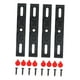 thumbnail image 2 of Kit de montaje de 4 piezas sin marco de placas sin marco para alemán hardware europeo de hardware de matrícula Tornillos de soporte de camiones, 2 of 8
