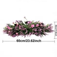 thumbnail image 3 of Cadancy Easter Centerpiece for Dining Table Artificial Floral Candle Holder Arrangement with Metal Stand Spring Wedding Party Home Decor Flower Candelabra Ornament, 3 of 6