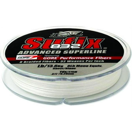 UPC: 0024777668713 | Sufix 832 Braid 30Lb 150yds Ghost 660-030GH