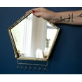 thumbnail image 4 of Robe Factory RBF-16674-C Harry Potter Wand Wall Mirror with Jewelry Hooks Storage Rack, 4 of 7