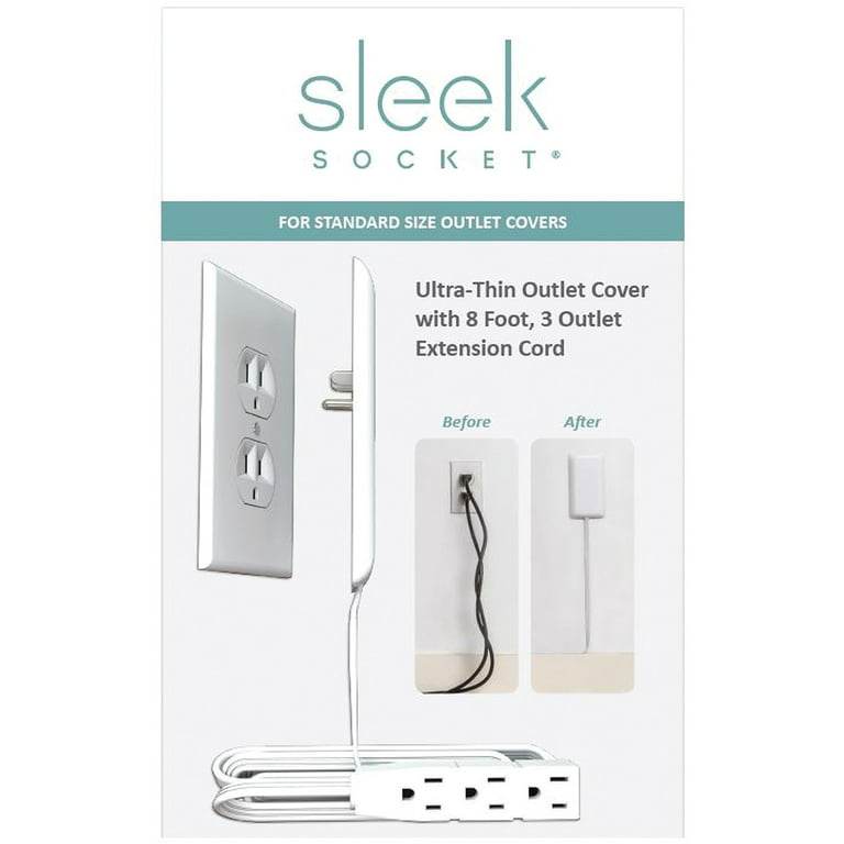 sleek socket Sleek Socket Ultra-Thin Child Proofing Outlet Cover