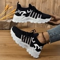 thumbnail image 5 of Wovix Womens Sneakers Tennis Shoes Fashion Lightweight Non Slip Footwear for Running Walking Casual Cushioning Shoes Soft Breathable Daily Shoes, 5 of 6