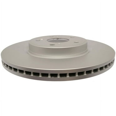 ACDelco Silver Front Disc Brake Rotor – Non-Coated, Fits Buick Enclave, Chevy Traverse, GMC Acadia