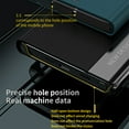 thumbnail image 5 of Dteck Flip Wallet Case for iPhone 16 Plus Phone Case, PU Leather PC Bumper Magnetic Folio Kickstand Cover for Boy Girl Women Men, White, 5 of 8