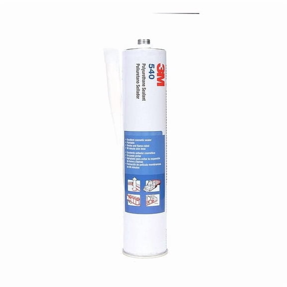 3m Polyurethane Sealant, 14 oz, Sausage Pack, White, Polyurethane Base, 540 540
