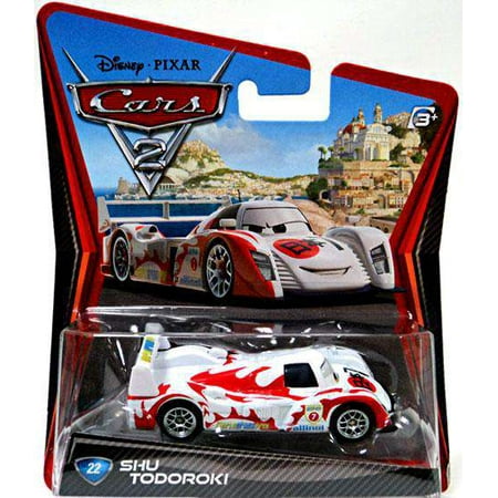 Disney Cars Cars 2 Main Series Shu Todoroki 1:55 Diecast Car