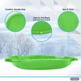 thumbnail image 2 of Superio Round Snow Saucer Sled 24" Green (2 pack), 2 of 5