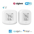 thumbnail image 3 of WiFi Temperature and Humidity Monitor Smart Temperature and Humidity Sensor with LCD Screen Indoor Thermometer and Hygrometer Compatible with Alexa Google Home, 3 of 8