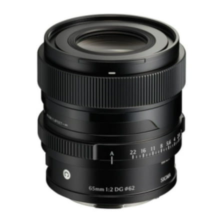 Sigma 65mm F2 DG Full-Frame Contemporary Lens with Manual Aperture Ring (Black, L Mount)