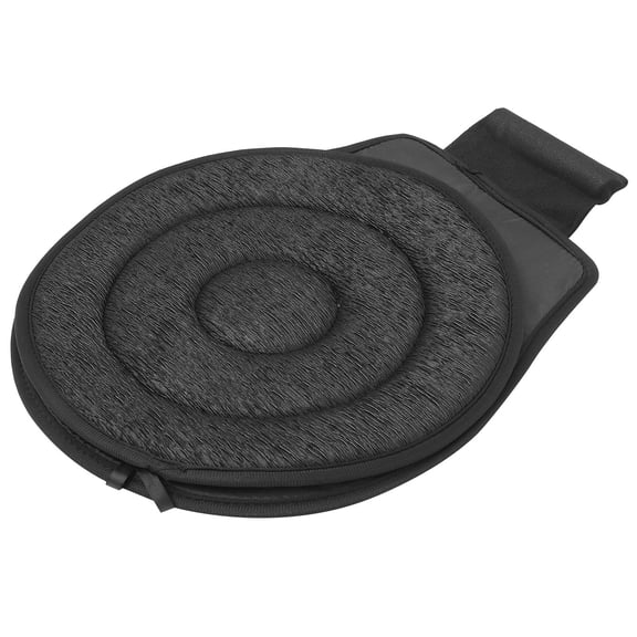 Soimiss Black Swivel Seat Cushion for Car Comfortable 360 Degree Rotation