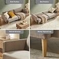 thumbnail image 4 of Mopio Foam Wood Indoor Futon Chair, 4 of 11