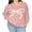 3177-Pink, variant on Sweater for Women Crewneck Bow Tie Checkered Printed Cable Knitted Winter Fall Warm Long Sleeve Loose Pullover Sweaters Alsol Lamesa