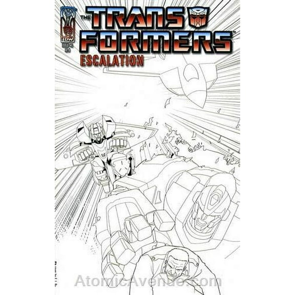 Transformers, The: Escalation #6C VF ; IDW Comic Book
