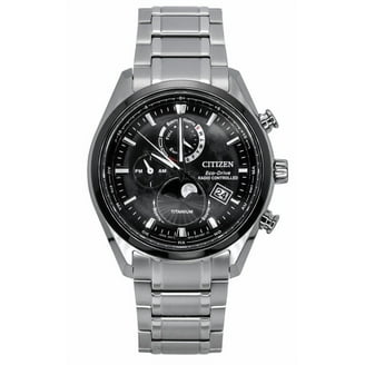 Citizen Tsuki-Yomi A-T Moon Phase Red Dial Men's Watch BY1018-55X