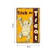 thumbnail image 3 of Fiudx Ofertas de la semana Letreros de hojalata de Halloween, letreros de metal vintage, pintura de hierro para decoración de pared, 12 x 8 pulgadas, 3 of 7