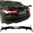 thumbnail image 2 of Ikon Motorsports Compatible with 18 - 22 Toyota Camry Rear Trunk Spoiler Wing Lid ABS Gloss Black, 2 of 8