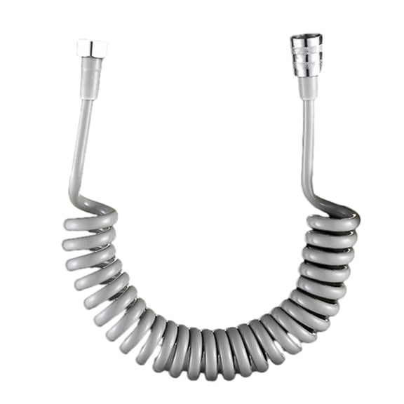 Spiral Spring Hose for Shower Head - , Space-Saving, Easy To Install