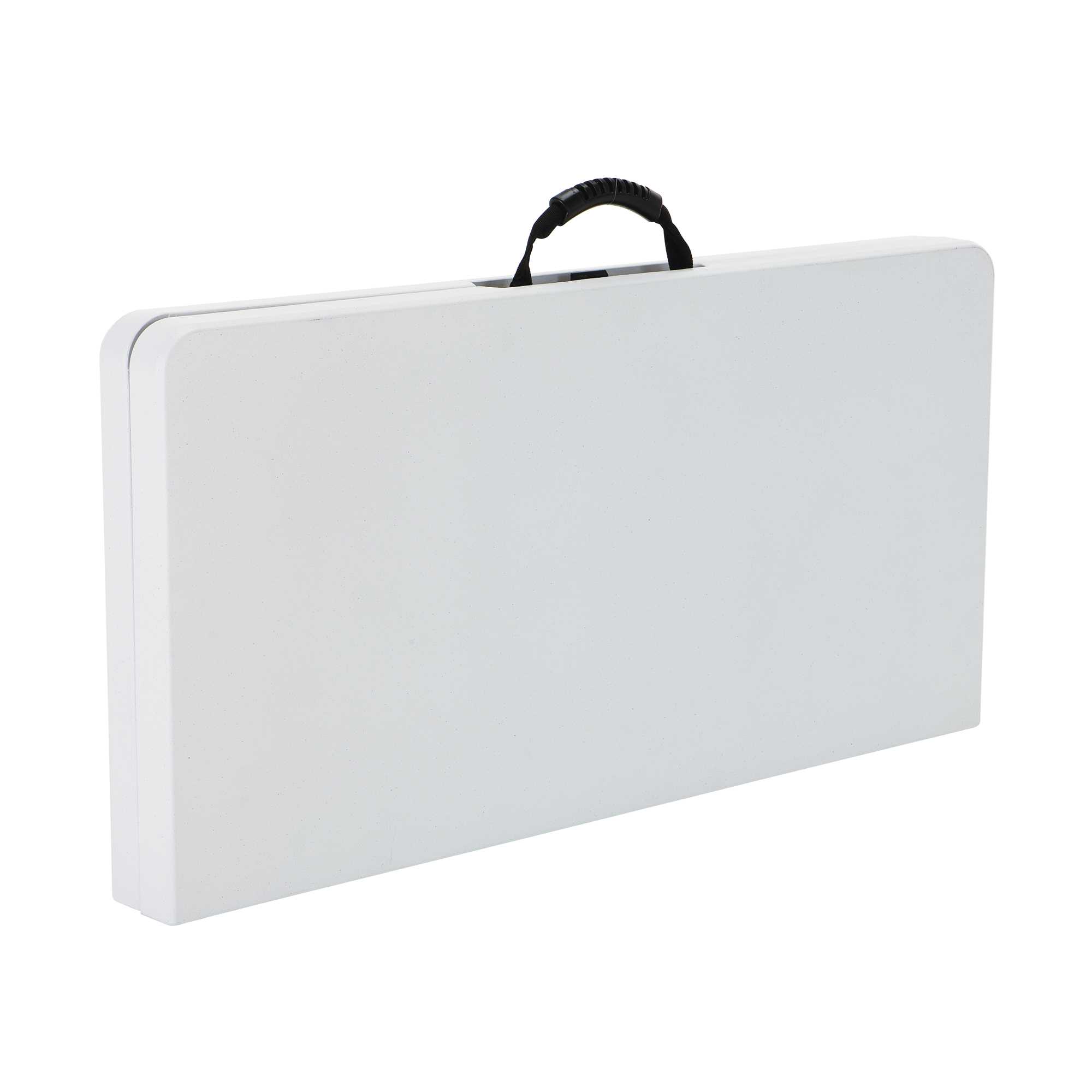 Lifetime 37 in. Square Fold-in-Half Table, White photo 3