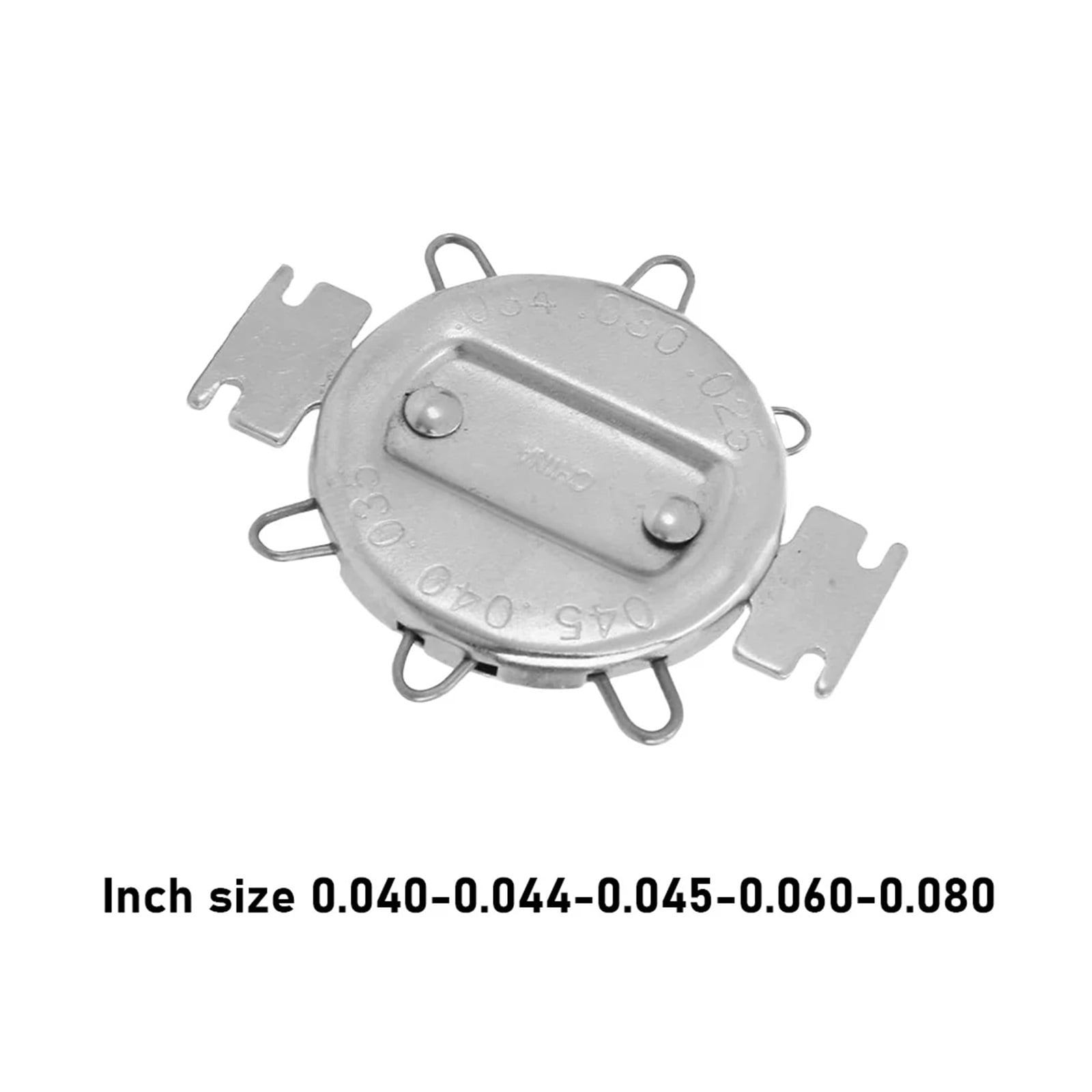 Gap Gauge Metric Inch Gapper Clearance Gap Gauge Opener Measuring Adjustment Tool Gapper Feeler ,Corrosion-Resistant