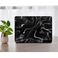thumbnail image 4 of KSK KAISHEK for Newest MacBook Pro 13 inchs Case 2022-2016 Rel. Model A1706/A1708/A1989/A2159/A2251/A2289/A2338 M1, Plastic Hard Case Cover + Black Keyboard Cover, Marble 135_1, 4 of 5