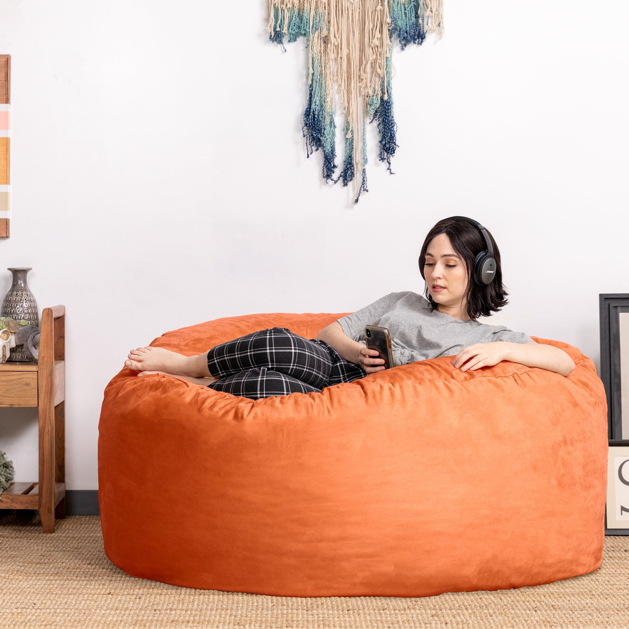 Giant Bean Bag - 6 ft - Walmart.com