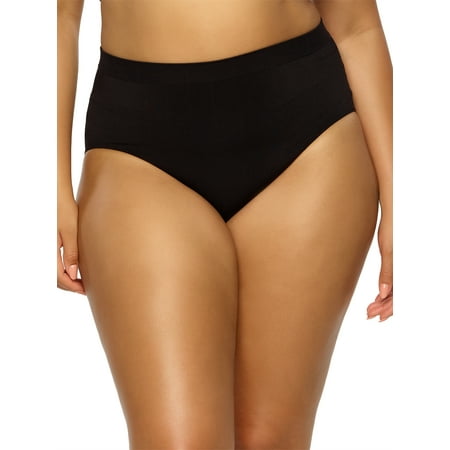 

Paramour by Felina | Body Smooth Seamless Brief | No Visible Panty Lines (Black Small)