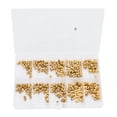 thumbnail image 2 of Embedment Nuts,280Pcs Brass Knurled Nut Nuts Assortment Kit Knurled Nuts World-Class Design, 2 of 14