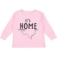 thumbnail image 3 of Inktastic Its Home- State of Texas Outline Distressed Text Boys or Girls Long Sleeve Toddler T-Shirt, 3 of 5
