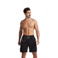 thumbnail image 4 of EIMELI Mens Swim Fitness Shorts Trunks with Compression Liner 2 in 1 Beach Swimming Trunks Quick Dry Swim Shorts with Zipper Pockets Fitness Quick Dry Pants, 4 of 6