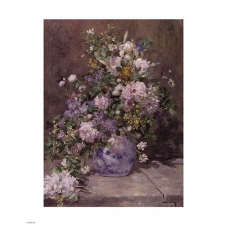- Spring Bouquet 1866 Poster Print by Pierre-Auguste Renoir (11 x 14)
