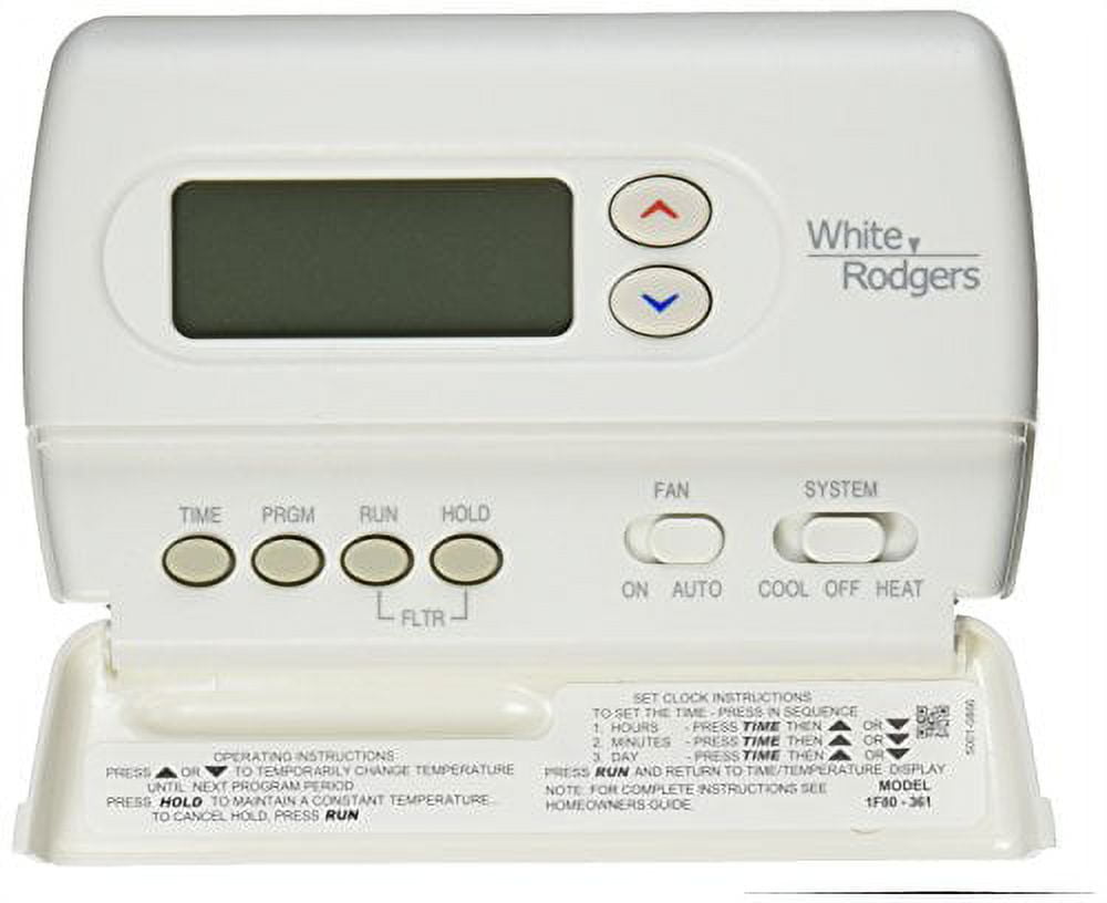White-Rodgers 1F80-361 Programmable Thermostat